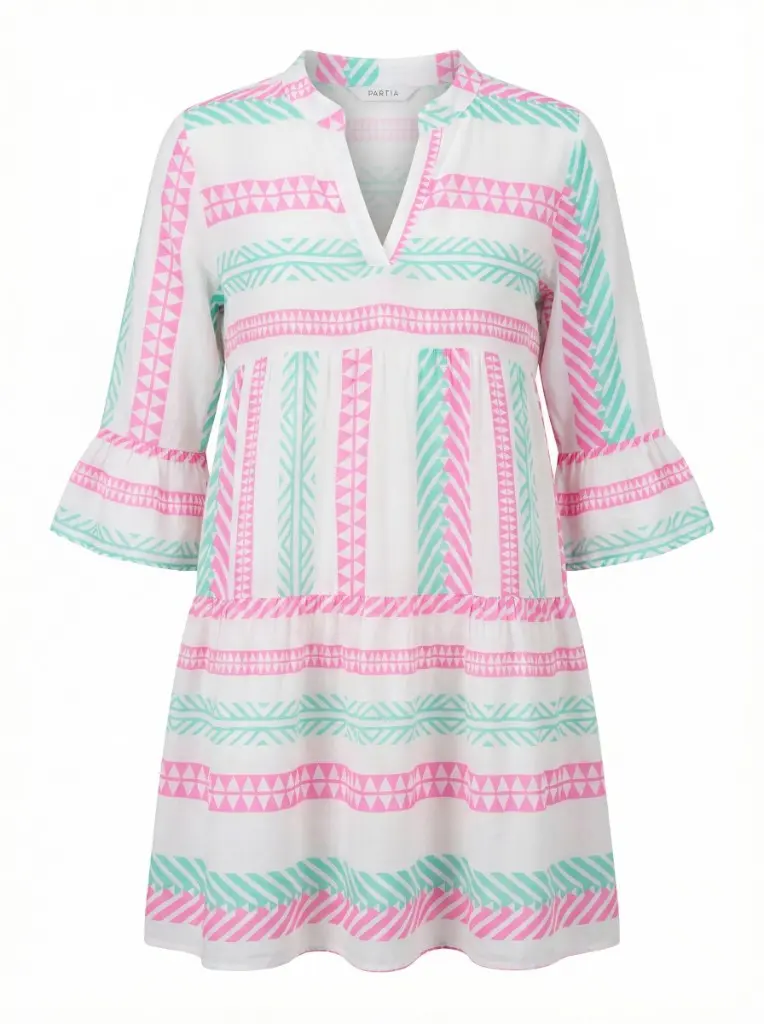 Ghost mannequin — pale blue long-sleeve dress shirt, classic fit